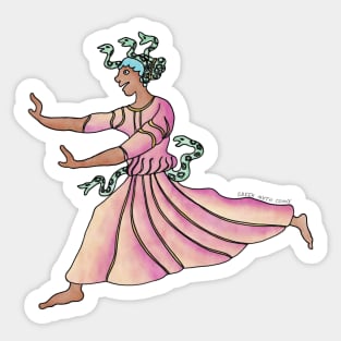 Gorgon by Greek Myth Comix Sticker